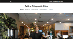Desktop Screenshot of cullinschiropractic.com